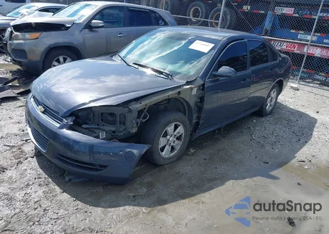 2009 Chevrolet Impala 3.5L Lt из США, поврежденный, VIN 2G1WT57K291160011